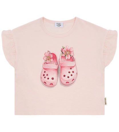 Hust and Claire T-shirt - Alma - Quartz m. Sandaler