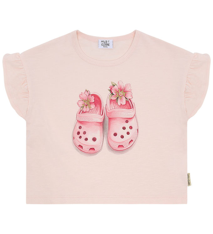 Hust and Claire T-shirt - Alma - Quartz m. Sandaler