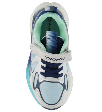 Viking Sko - Flash 1V - Eggshell/Navy