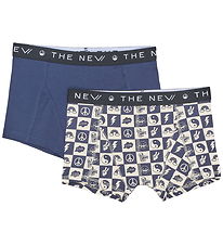 The New Boxershorts - 2-pak - TnThe New - Navy Blazer Funny Chec
