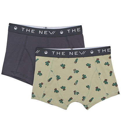 The New Boxershorts - 2-pak - TnThe New - Tea Cactus AOP