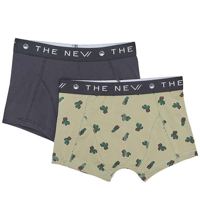 The New Boxershorts - 2-pak - TnThe New - Tea Cactus AOP