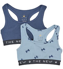 The New Top - 2-pak - TnThe New - Ashley Blue Bow AOP