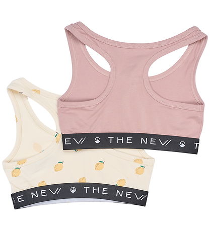 The New Top - 2-pak - TnThe New - White Swan Lemon AOP
