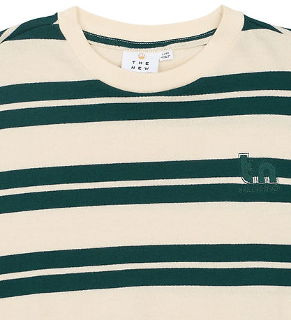 The New Sweatshirt - TnRob - Deep Teal Striped
