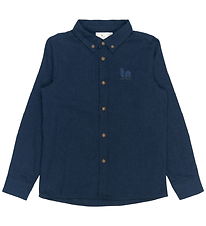 The New Skjorte - TnRick - Navy Blazer Melange