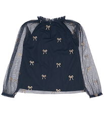 The New Bluse - Tyl - TnRudelle - Navy Blazer AOP
