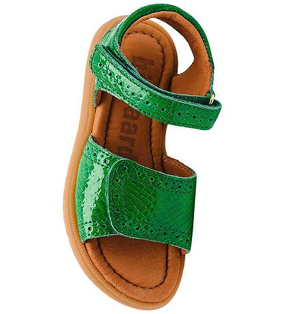Bisgaard Sandaler - Andrea - Green Croco