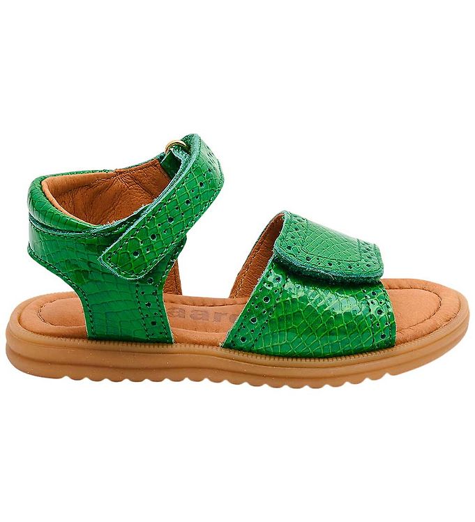 Bisgaard Sandaler – Andrea – Green Croco