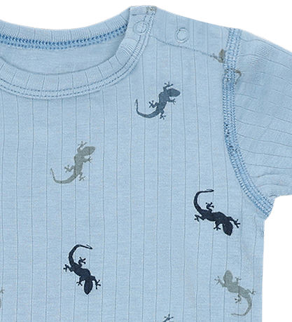 Hust and Claire Body k/æ - Bambus - HcBuller Lizards - Light Blu