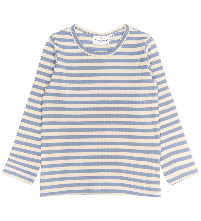The New Siblings Bluse - Rib - TnstFro - Tempest Striped