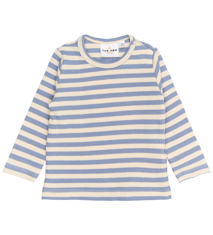 The New Siblings Bluse - Rib - TnsbFro - Tempest Striped