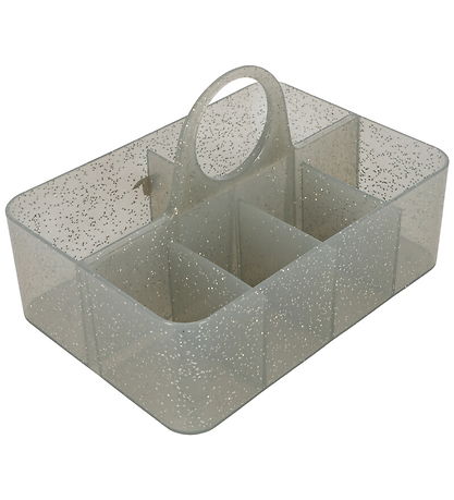 Konges Sløjd Opbevaringskasse - Glitter - Sparkling Blue