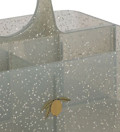 Konges Sløjd Opbevaringskasse - Glitter - Sparkling Blue