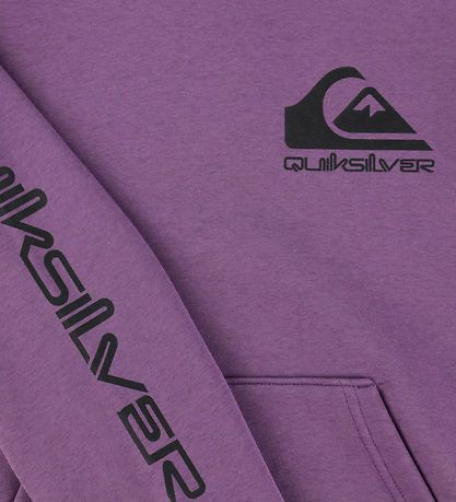 Quiksilver Hættetrøje - Omni Logo - Grape Jam