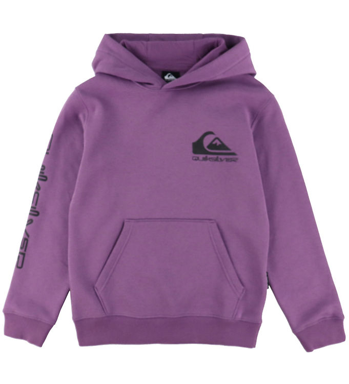 Quiksilver Hættetrøje - Omni Logo - Grape Jam