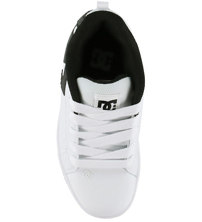 DC Shoes Sko - COURT GRAFFIK - Hvid/Sort