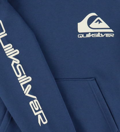 Quiksilver Hættetrøje - Omni Logo - Dark Denim