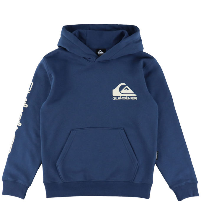 Quiksilver Hættetrøje - Omni Logo - Dark Denim