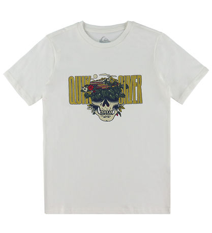 Quiksilver T-Shirt - Paradise Point - Snow White