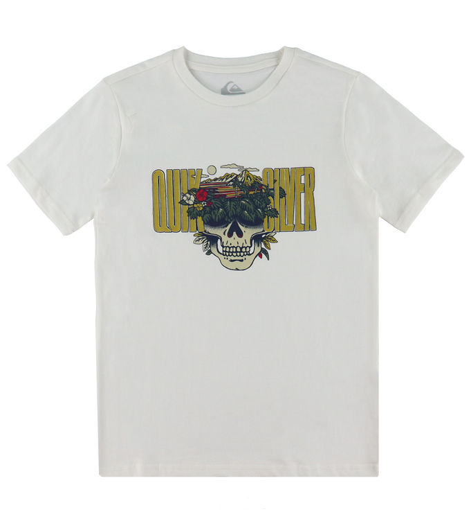 Quiksilver T-Shirt - Paradise Point - Snow White