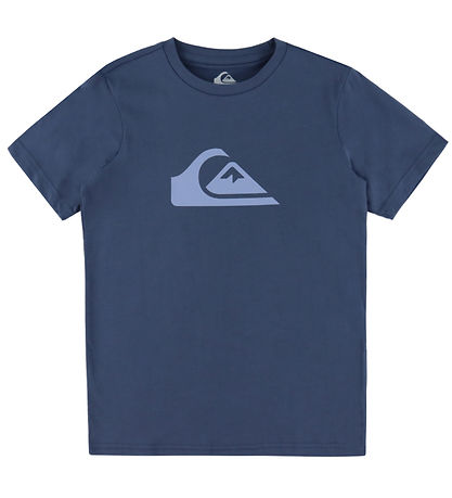 Quiksilver T-Shirt - EV COMP LOGO - Vintage Indigo
