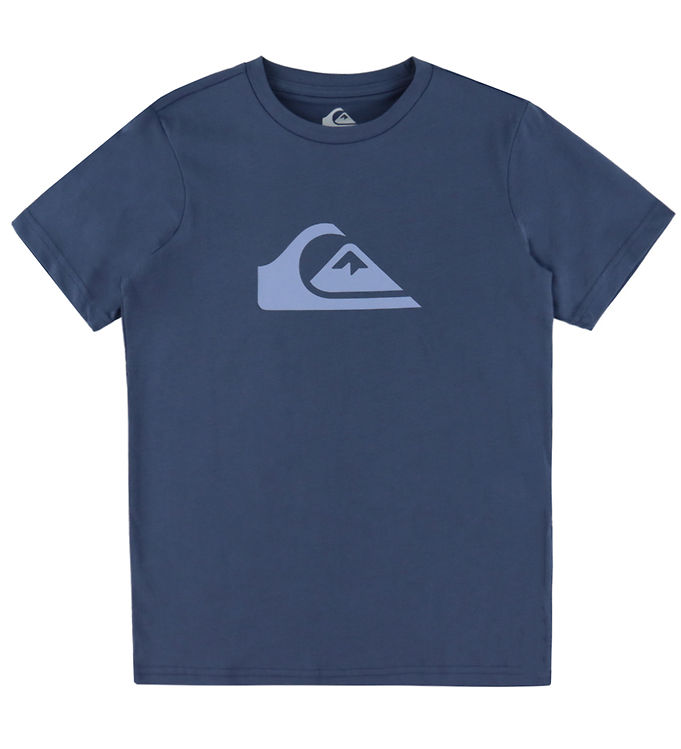 Quiksilver T-Shirt - EV Comp Logo - Vintage Indigo