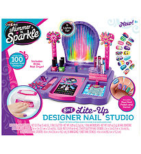 Shimmer N Sparkle Sminke - 8-i-1 Nail Salon m. Dryer
