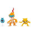 Pokémon Figurer - 3-pak - Battle Figure - Beldum/Monferno/Abra