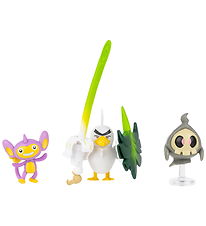 Pokémon Figurer - 3-pak - Battle Figure - Aipom/Sirfetch'd/Dusku