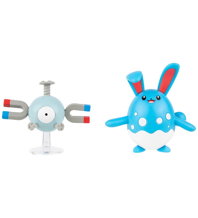 Pokémon Figurer - 2-pak - Battle Figure - Magnemite/Azumarill
