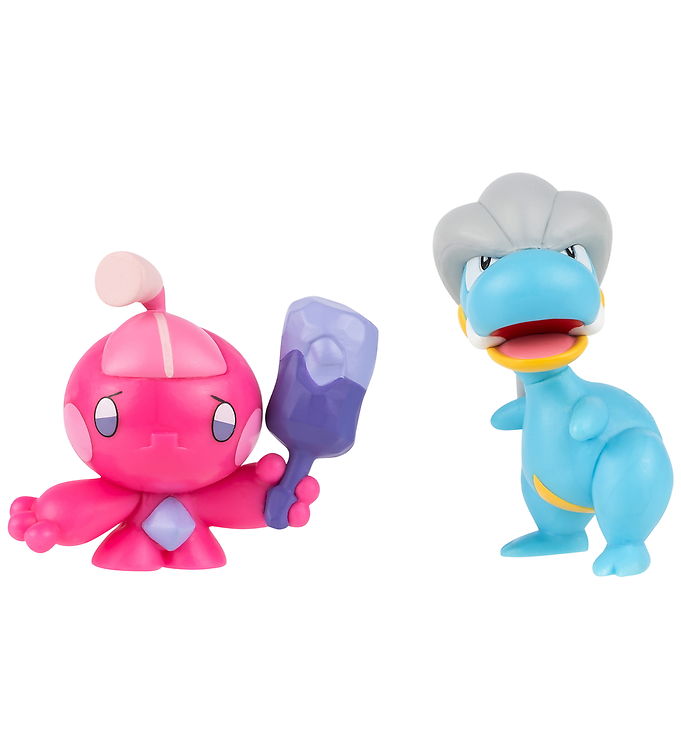 Pokémon Figurer - 2-pak - Battle Figure - Tinkatink/Bagon