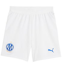 Puma Fodboldshorts -  Marseille 26/27 - Puma White/Team Royal
