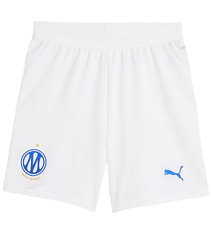Puma Fodboldshorts -  Marseille 26/27 - Puma White/Team Royal