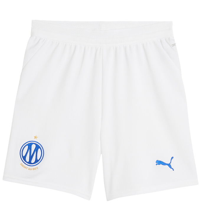 Puma Fodboldshorts - Marseille 26/27 - Puma White/Team Royal