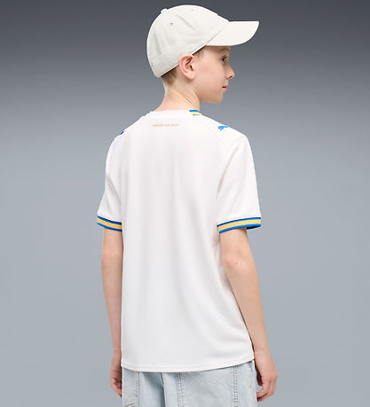 Puma Fodboldtrøje - OM Home Jersey Replica Jr - Hvid