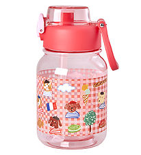 Rice Drikkedunk - 700 ml - Kids In Paris Print/Red
