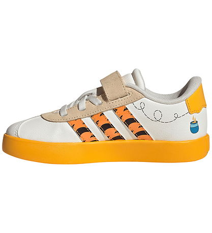 adidas Performance Sko - VL Court Winnie EL - OWHITE/CREYEL/CBLA