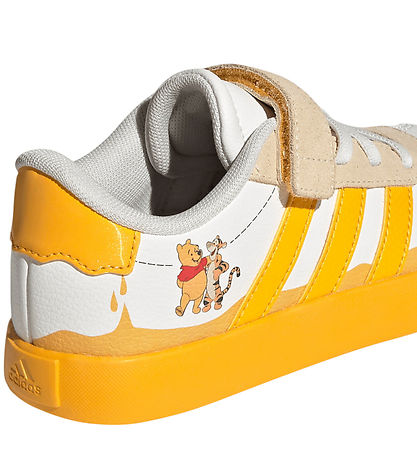 adidas Performance Sko - VL Court Winnie EL - OWHITE/CREYEL/CBLA