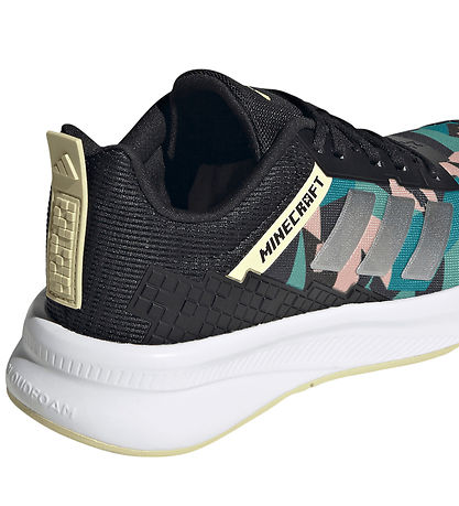 adidas Performance Sko - MINECRAFT FORTARUN - CBLACK/MSILVE/DUAY
