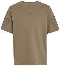 adidas Performance T-shirt - J FI 3S - Khasix/Balbro