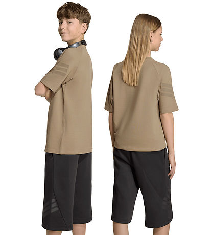 adidas Performance T-shirt - J FI 3S - Khasix/Balbro