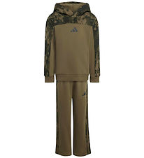 adidas Performance Sweatsæt - LK Camo Jogger - Olistr/Jumink