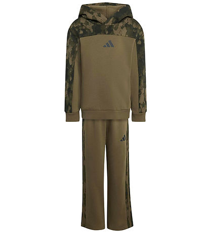 adidas Performance Sweatsæt - LK Camo Jogger - Olistr/Jumink