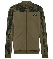 adidas Performance Træningssæt - J Camo TS - Olistr/Junink