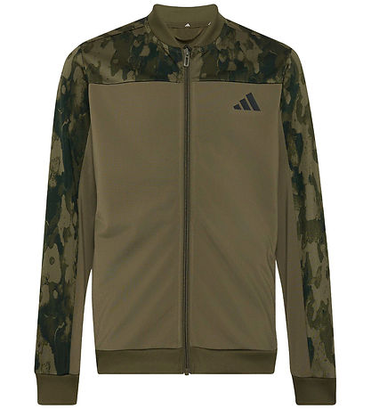 adidas Performance Træningssæt - J Camo TS - Olistr/Junink