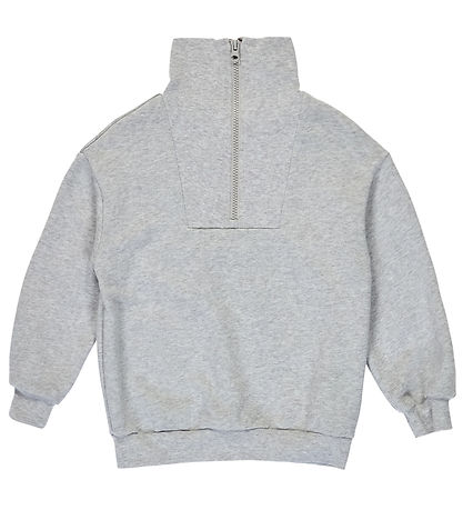 Jam Generation Sweatshirt - Half Zip - Pale Greymari