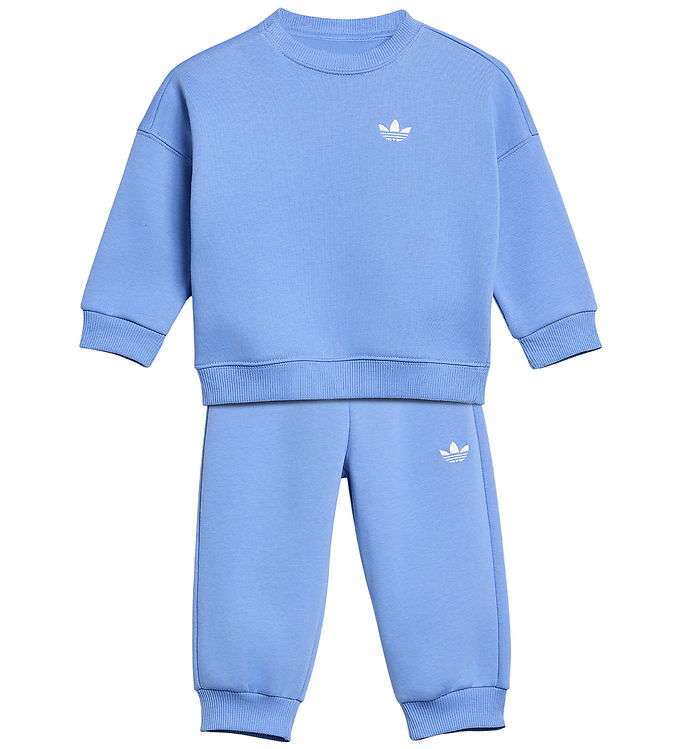adidas Originals Sweatsæt - Crew - Blue Fusion
