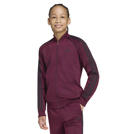 adidas Originals Cardigan - SST Track Top - Maroon