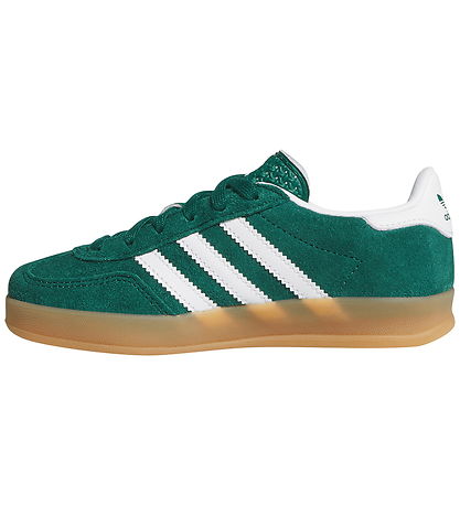 adidas Originals Sko - Gazelle Indoor C - Cgreen/Ftwwht/Gum2